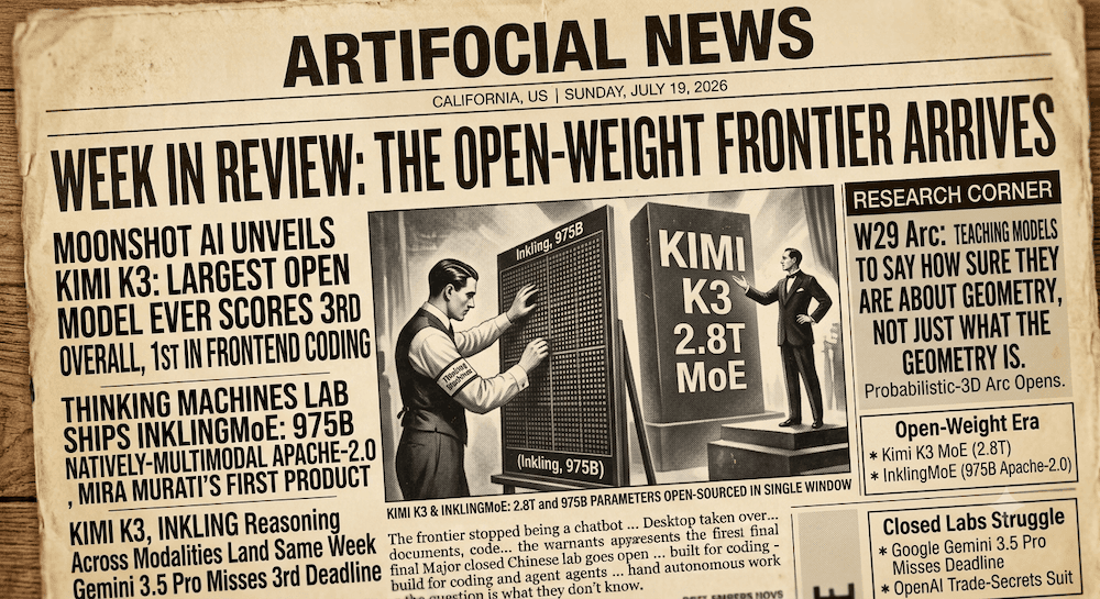 The Open-Weight Frontier Arrives: Moonshot's Kimi K3