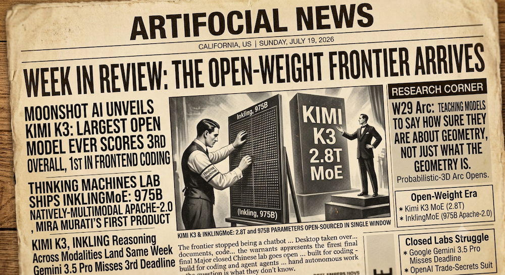 The Open-Weight Frontier Arrives: Moonshot's Kimi K3