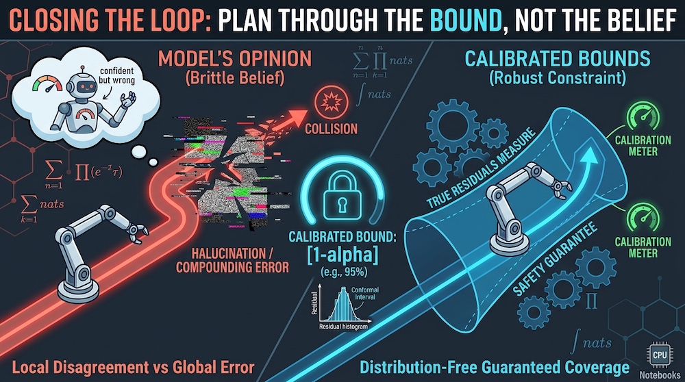 The Full Loop: World Models That Act on What They Don't Know